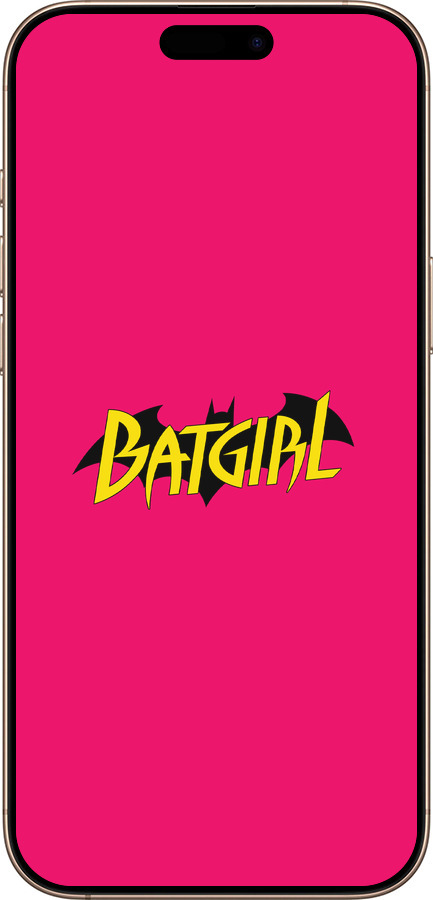 TPU чехол bat girl для Apple iPhone 16 Pro Max - 4533b-3706 изображение 