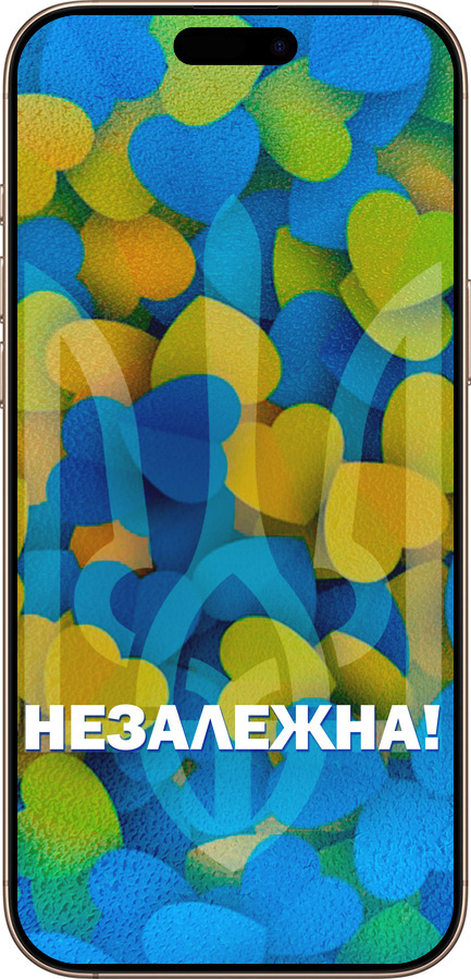 TPU чехол Незалежна для Apple iPhone 16 Pro Max - 5447b-3706 изображение 