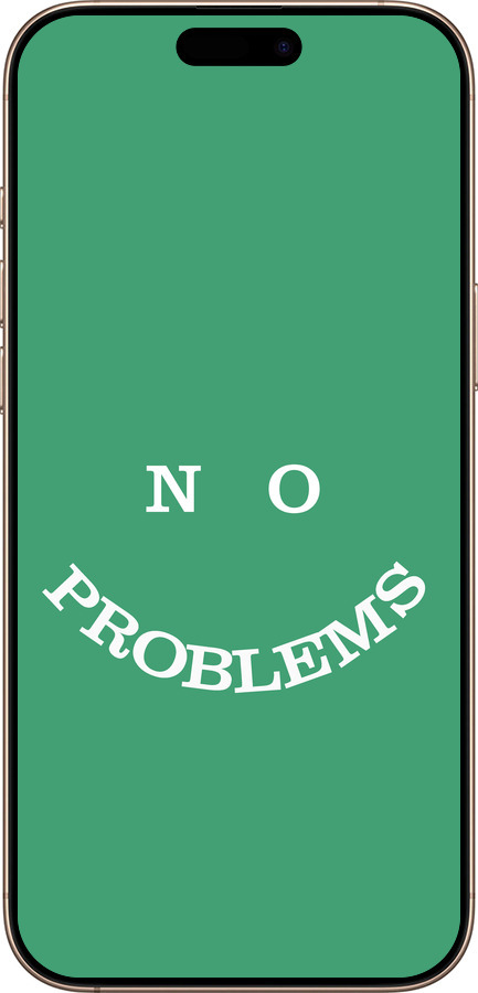 TPU чехол No Problems для Apple iPhone 16 Pro Max - 5573b-3706 изображение 
