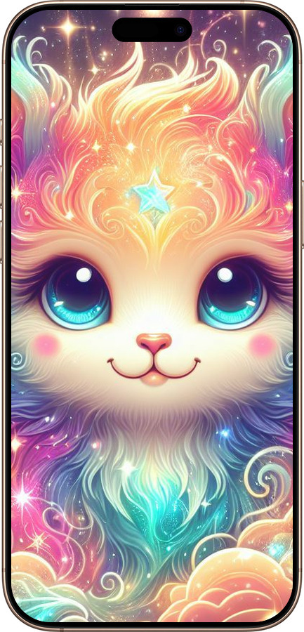 TPU чехол Сказочный котенок для Apple iPhone 16 Pro Max - 5813b-3706 изображение 