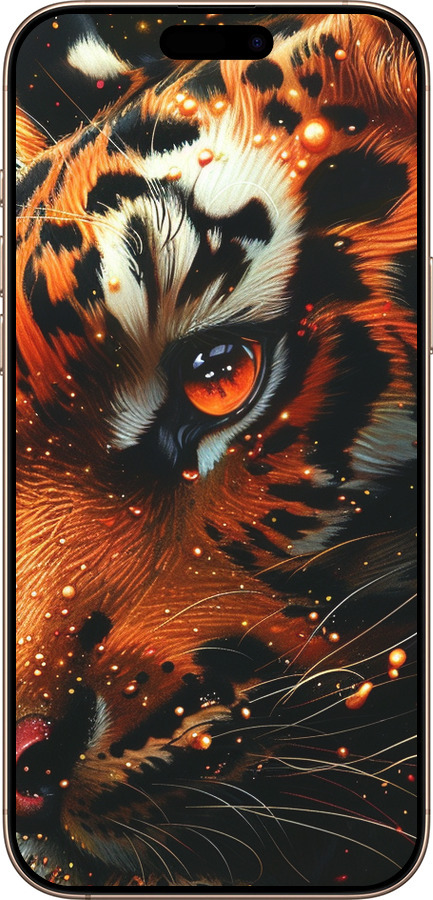 TPU чехол Tiger для Apple iPhone 16 Pro Max - 6053b-3706 изображение 