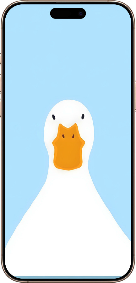 TPU чехол Гусь для Apple iPhone 16 Pro Max - 6350b-3706 изображение 