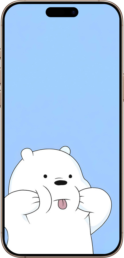TPU чехол Милый мишка для Apple iPhone 16 Pro Max - 6357b-3706 изображение 