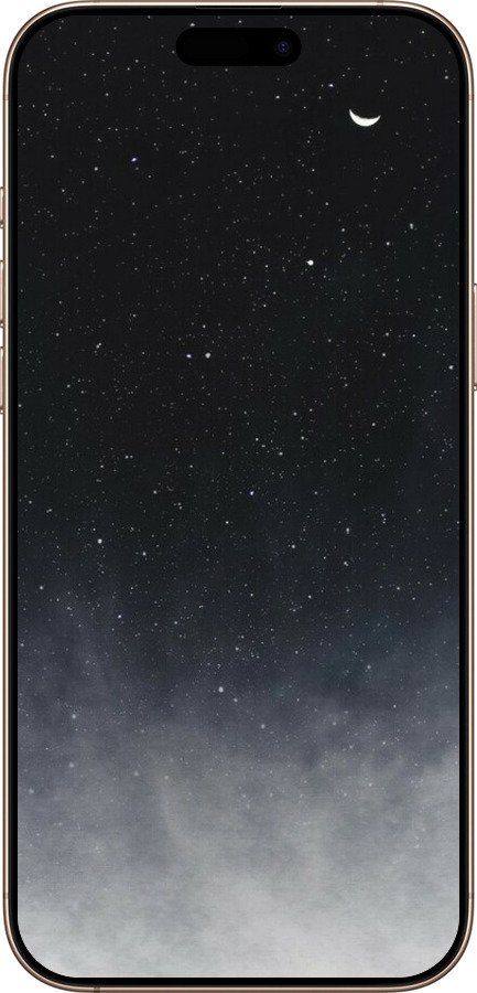 TPU чехол Сині хмари, Синій місяць для Apple iPhone 16 Pro Max - 6396b-3706 изображение 
