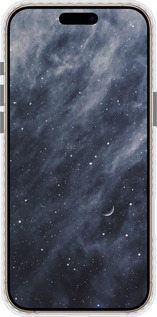 Чехол Bumper MagSafe чехол Голубые облака, Голубая луна для Apple iPhone 16 Pro Max - 6398pm-3706 изображение 