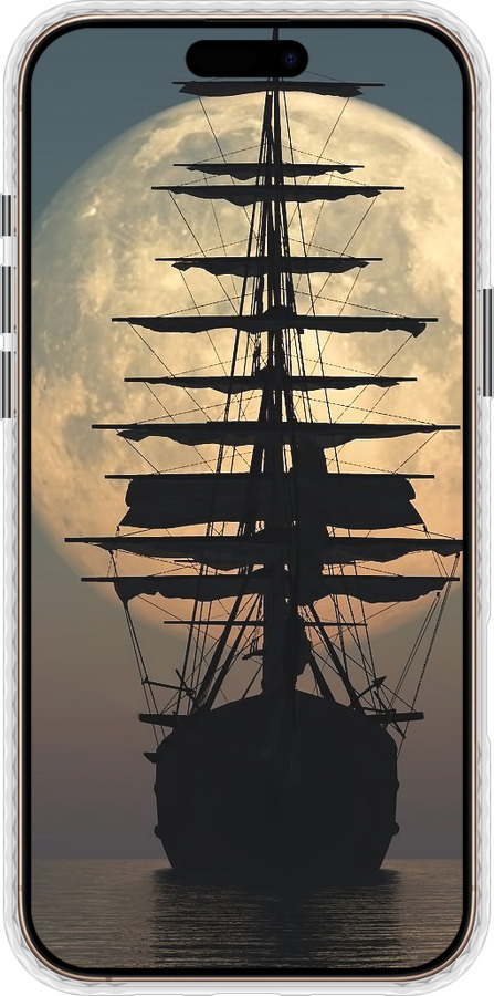 Чехол Bumper MagSafe чехол Корабль для Apple iPhone 16 Pro Max - 5998pm-3706 изображение 