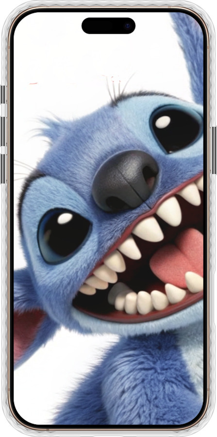 Чехол Bumper чехол Стич для Apple iPhone 16 Pro Max - 6684pc-3706 изображение 