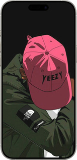 TPU чехол logo de yeezy для Apple iPhone 16 Pro - 3995b-3708 изображение 