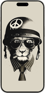 TPU чехол tattoo soldier для Apple iPhone 16 Pro - 4165b-3708 изображение 
