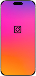 TPU чехол Instagram для Apple iPhone 16 Pro - 4273b-3708 изображение 