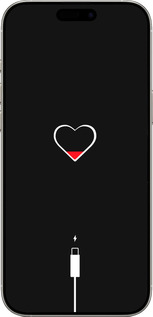 TPU чехол Подзарядка сердца для Apple iPhone 16 Pro - 4274b-3708 изображение 