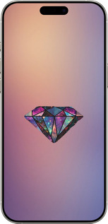 TPU чехол Диамант для Apple iPhone 16 Pro - 4352b-3708 изображение 