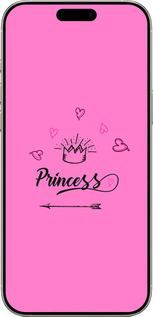 TPU чехол Princess для Apple iPhone 16 Pro - 4361b-3708 изображение 