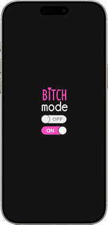 TPU чехол Bitch mode для Apple iPhone 16 Pro - 4548b-3708 изображение 