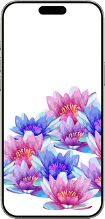 TPU чехол Лотос для Apple iPhone 16 Pro - 4862b-3708 изображение 