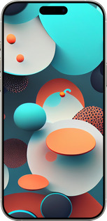 TPU чехол Горошок абстракція для Apple iPhone 16 Pro - 5608b-3708 изображение 