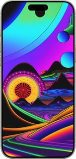 TPU чехол Абстракція v3 для Apple iPhone 16 Pro - 5620b-3708 изображение 