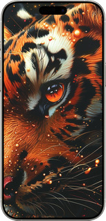 TPU чехол Tiger для Apple iPhone 16 Pro - 6053b-3708 изображение 