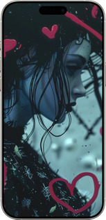 TPU чехол XO Love v2 для Apple iPhone 16 Pro - 6057b-3708 изображение 