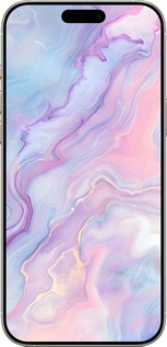 TPU чехол Нежный мрамор для Apple iPhone 16 Pro - 6310b-3708 изображение 
