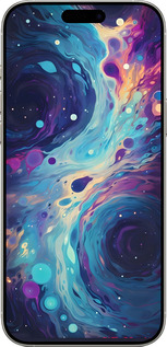 TPU чехол Арт акварель для Apple iPhone 16 Pro - 6329b-3708 изображение 