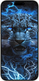 TPU чехол Ледяной леопард для Apple iPhone 16 Pro - 6460b-3708 изображение 