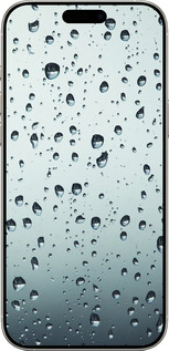 TPU чехол Стекло в каплях для Apple iPhone 16 Pro - 848b-3708 изображение 