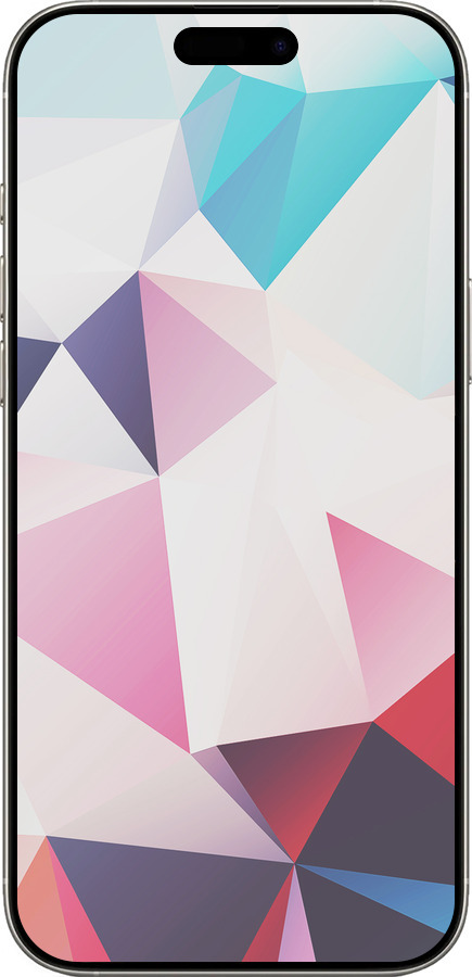 TPU чехол Геометрия 3 для Apple iPhone 16 Pro - 4415b-3708 изображение 