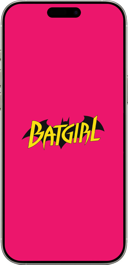 TPU чехол bat girl для Apple iPhone 16 Pro - 4533b-3708 изображение 