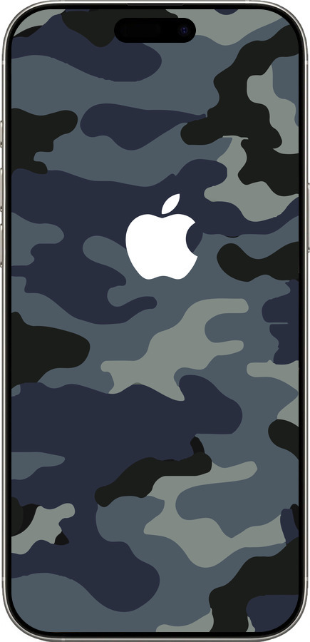 TPU чехол Камуфляж 1 для Apple iPhone 16 Pro - 4897b-3708 изображение 