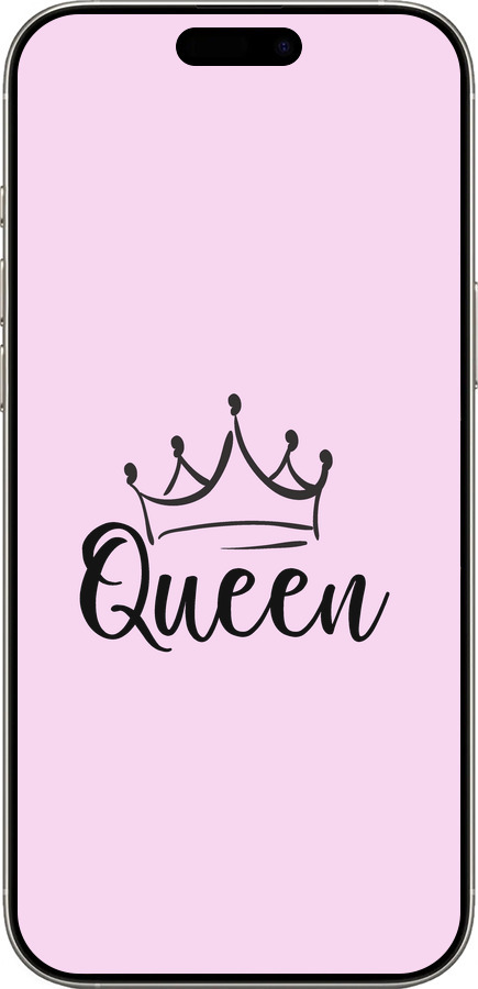 TPU чехол Queen & King для неї для Apple iPhone 16 Pro - 5520b-3708 изображение 