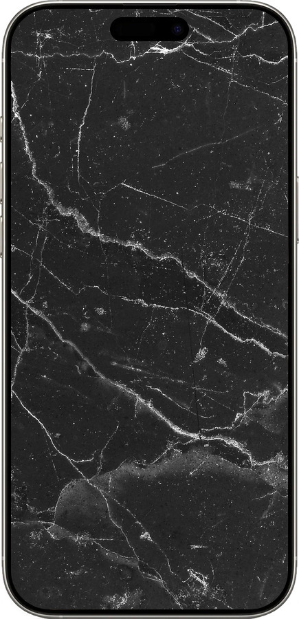 TPU чехол Чорний мармур v2 для Apple iPhone 16 Pro - 5568b-3708 изображение 