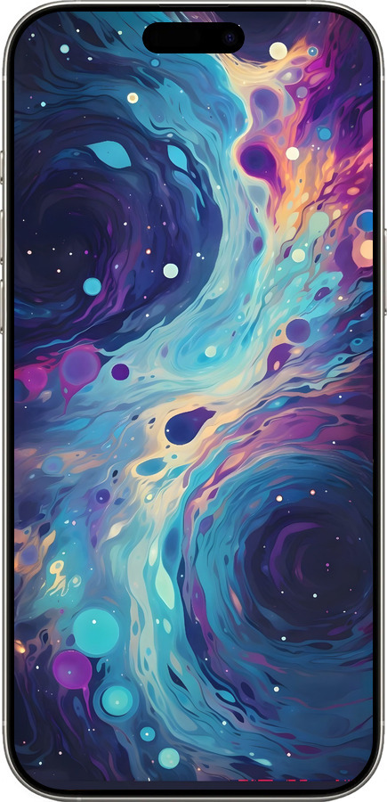 TPU чехол Арт акварель для Apple iPhone 16 Pro - 6329b-3708 изображение 