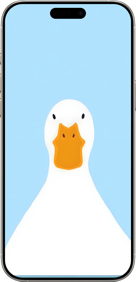 TPU чехол Гусь для Apple iPhone 16 Pro - 6350b-3708 изображение 