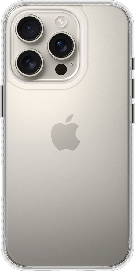 Чехол Bumper чехол Прозрачный для Apple iPhone 16 Pro - 5636pc-3708 изображение 