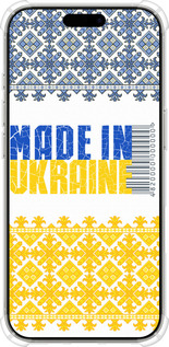 Силикон с усиленными углами чехол Made in Ukraine для Apple iPhone 16 Pro - 1146sp-3708 изображение 