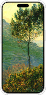 Силикон с усиленными углами чехол Клод Моне для Apple iPhone 16 Pro - 1193sp-3708 изображение 