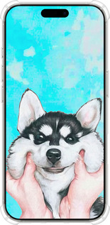 Силіконовий протиударний с посиленими кутами чехол Посміхнися для Apple iPhone 16 Pro - 4276sp-3708 изображение 