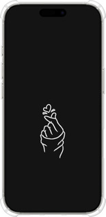 Силикон с усиленными углами чехол Love You для Apple iPhone 16 Pro - 4298sp-3708 изображение 