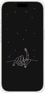 Силикон с усиленными углами чехол Романтика для Apple iPhone 16 Pro - 4306sp-3708 изображение 