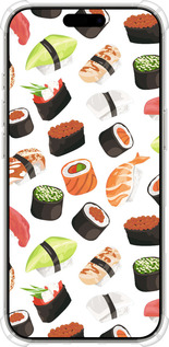 Силикон с усиленными углами чехол Суши для Apple iPhone 16 Pro - 4404sp-3708 изображение 