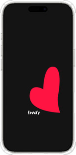 Силикон с усиленными углами чехол Lovely для Apple iPhone 16 Pro - 4580sp-3708 изображение 