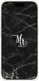 Силикон с усиленными углами чехол Мрамор1 для Apple iPhone 16 Pro - 4582sp-3708 изображение 