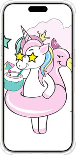 Силикон с усиленными углами чехол Crown Unicorn для Apple iPhone 16 Pro - 4660sp-3708 изображение 