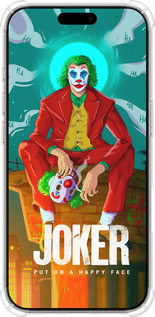 Силикон с усиленными углами чехол Джокер1 для Apple iPhone 16 Pro - 4675sp-3708 изображение 