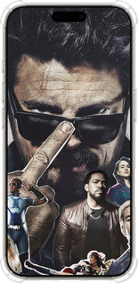 Силикон с усиленными углами чехол № 5356 для Apple iPhone 16 Pro - 5356sp-3708 изображение 