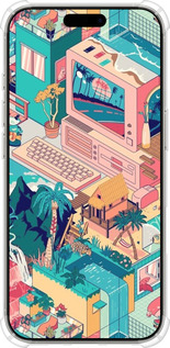 Силіконовий протиударний с посиленими кутами чехол № 5393 для Apple iPhone 16 Pro - 5393sp-3708 изображение 