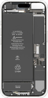 Силикон с усиленными углами чехол Детали смартфона для Apple iPhone 16 Pro - 5487sp-3708 изображение 