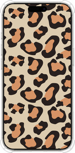 Силіконовий протиударний с посиленими кутами чехол Плями леопарду v2 для Apple iPhone 16 Pro - 5496sp-3708 изображение 