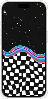 Силикон с усиленными углами чехол Абстрактный космос для Apple iPhone 16 Pro - 5512sp-3708 изображение 